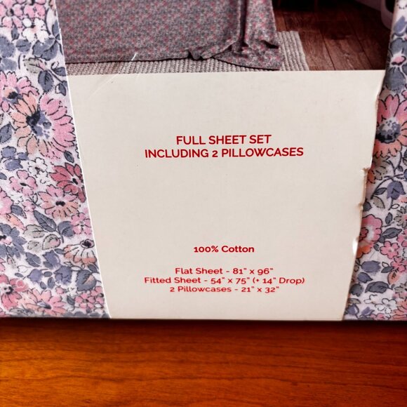 Cath Kidston FULL Sheet Set 100% OEKO Cotton - Picture 2 of 10